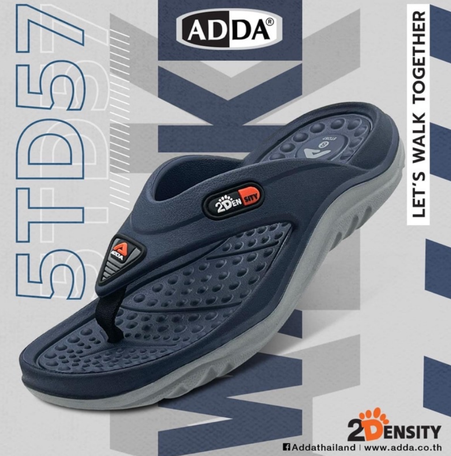 Dép Thái Lan Nam Xỏ Ngón ADDA 5TD57 Density Chính Hãng