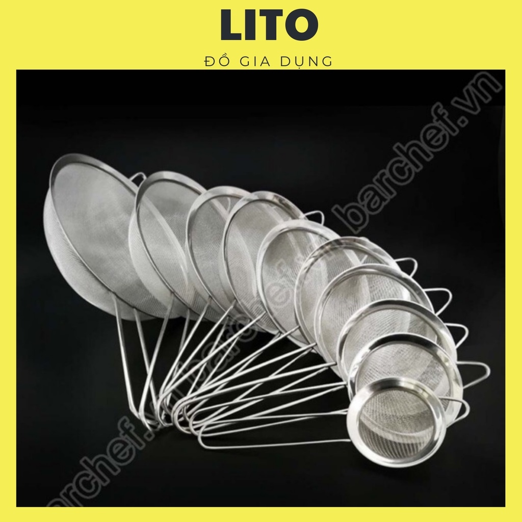 Hot-selling household goods RÂY LỌC CHÁO LỌC BỘT RÂY LỌC SIÊU MỊN (7cm- 26cm)
