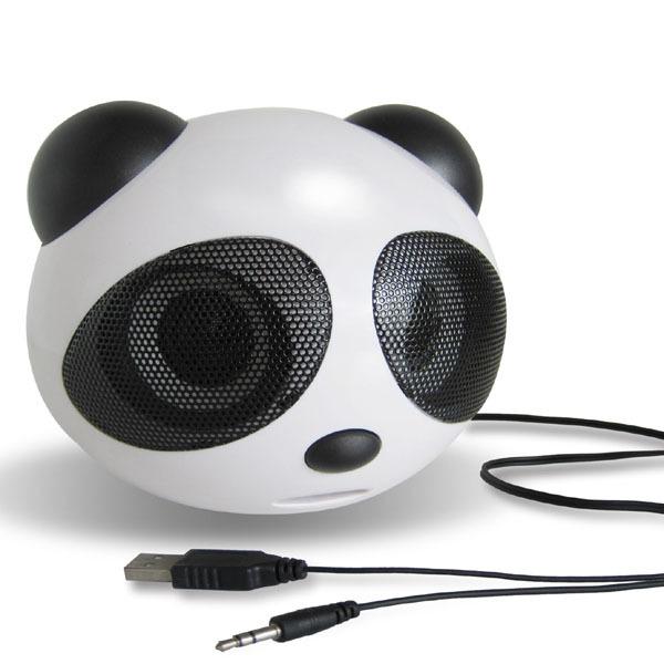 Loa mini T3 hình gấu trúc và robot giá rẻ,tương thích với nhiều thiết bị,chất lượng âm thanh tốt,hình panda và robot dễ thương