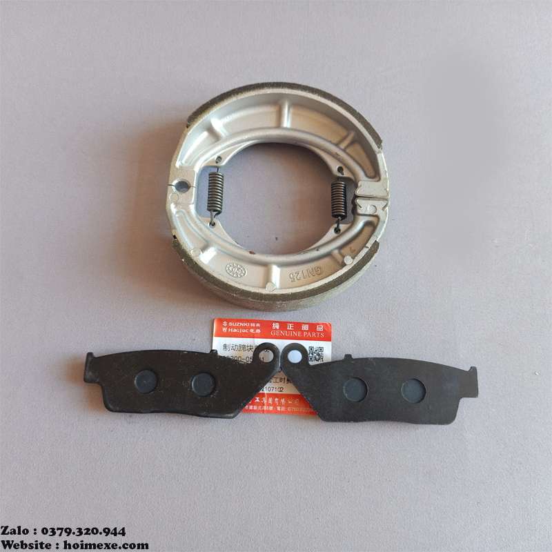 Cặp má phanh suzuki gz150a full trước sau