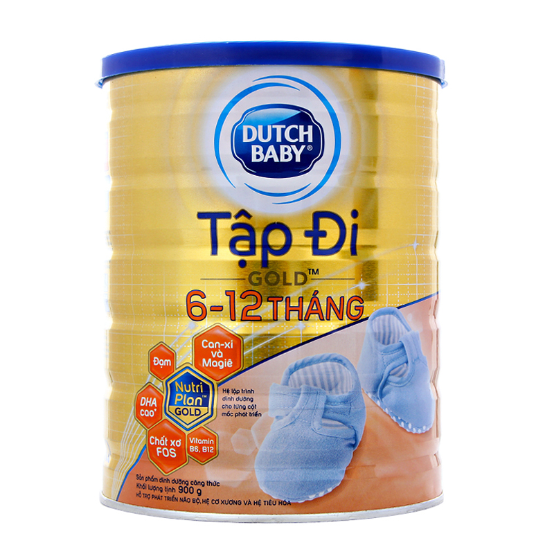 Sữa dutch baby tập đi gold 900g
