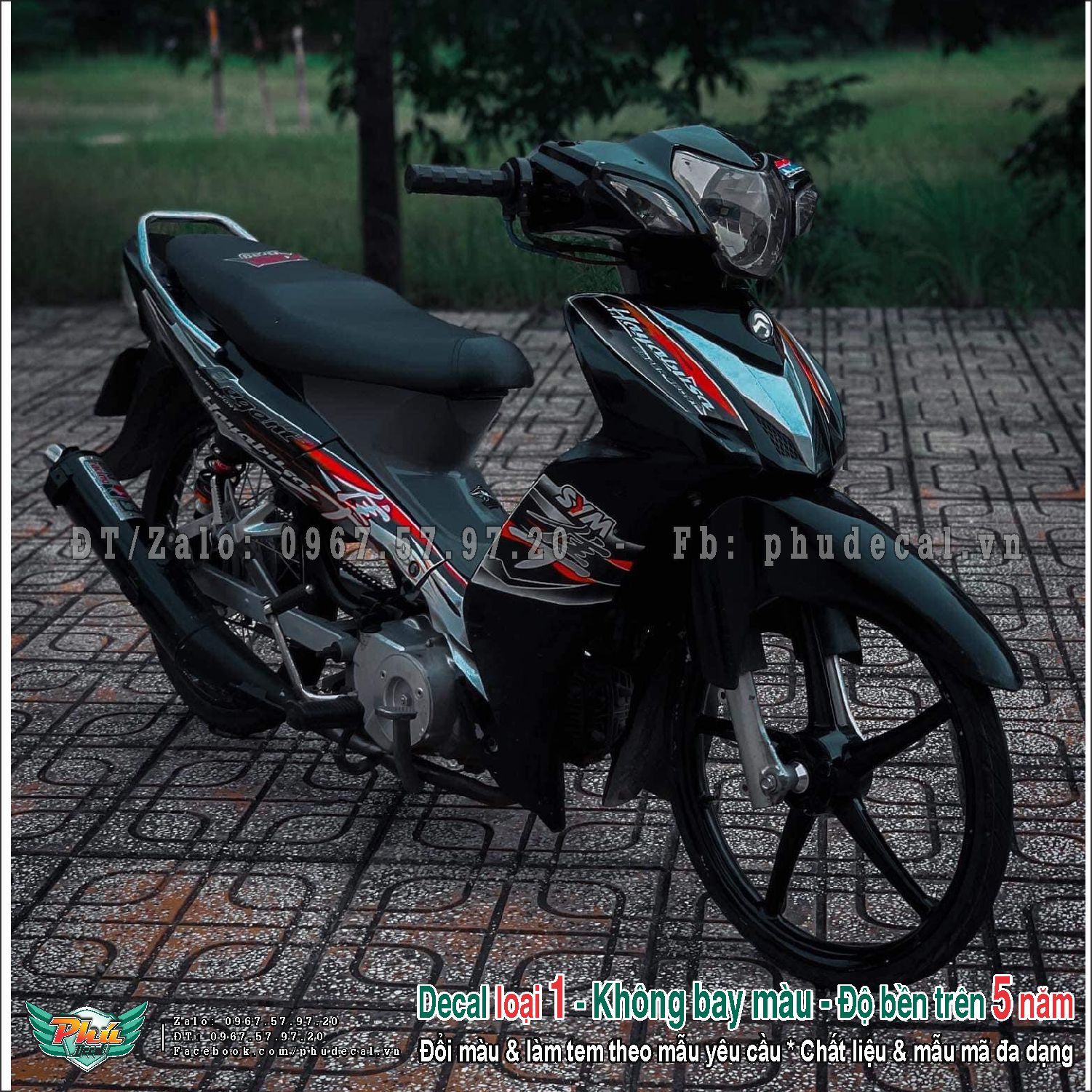 SYM elegant 50cc custom beautiful biker vietnam  YouTube