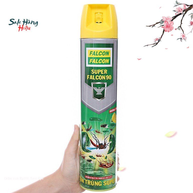 HCM Bình xịt muỗi FALCON 660ml - Hương chanh