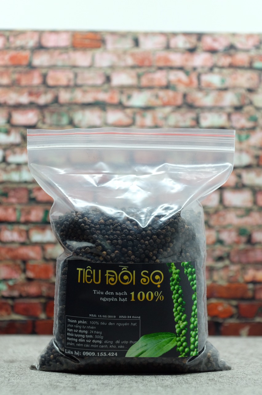 Tiêu đen nguyên hạt loại 1