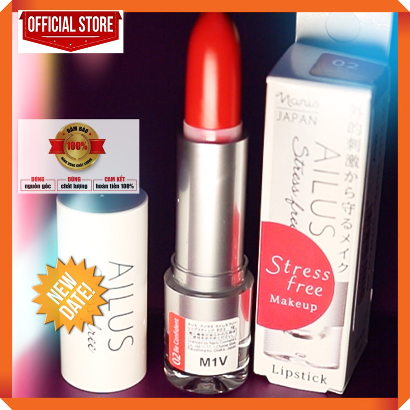 Son lì mịn môi naris ailus stress free listick 4g 05 france