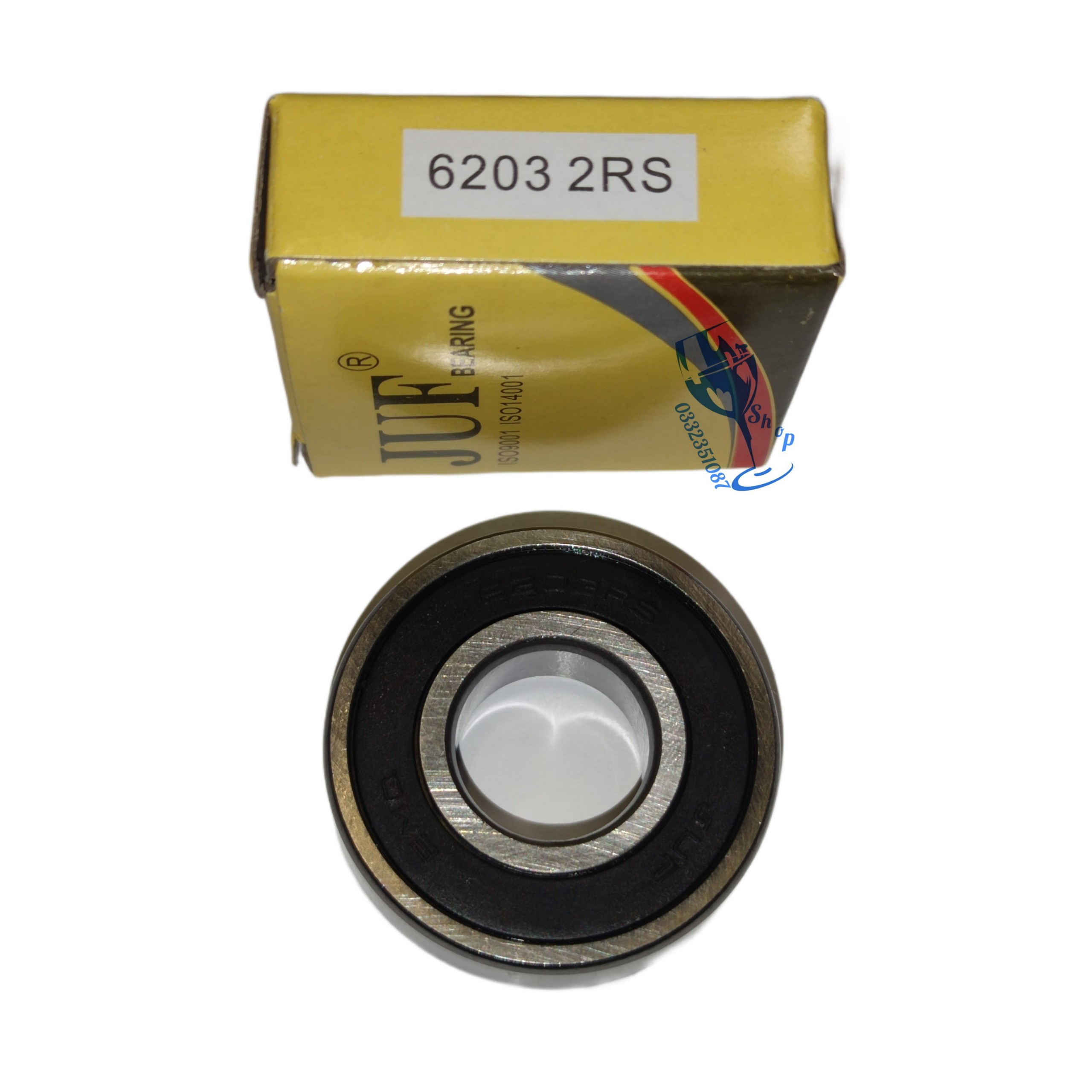 2 vòng bi 6203 2RS JUF BEARING ISO9001 ISO14001