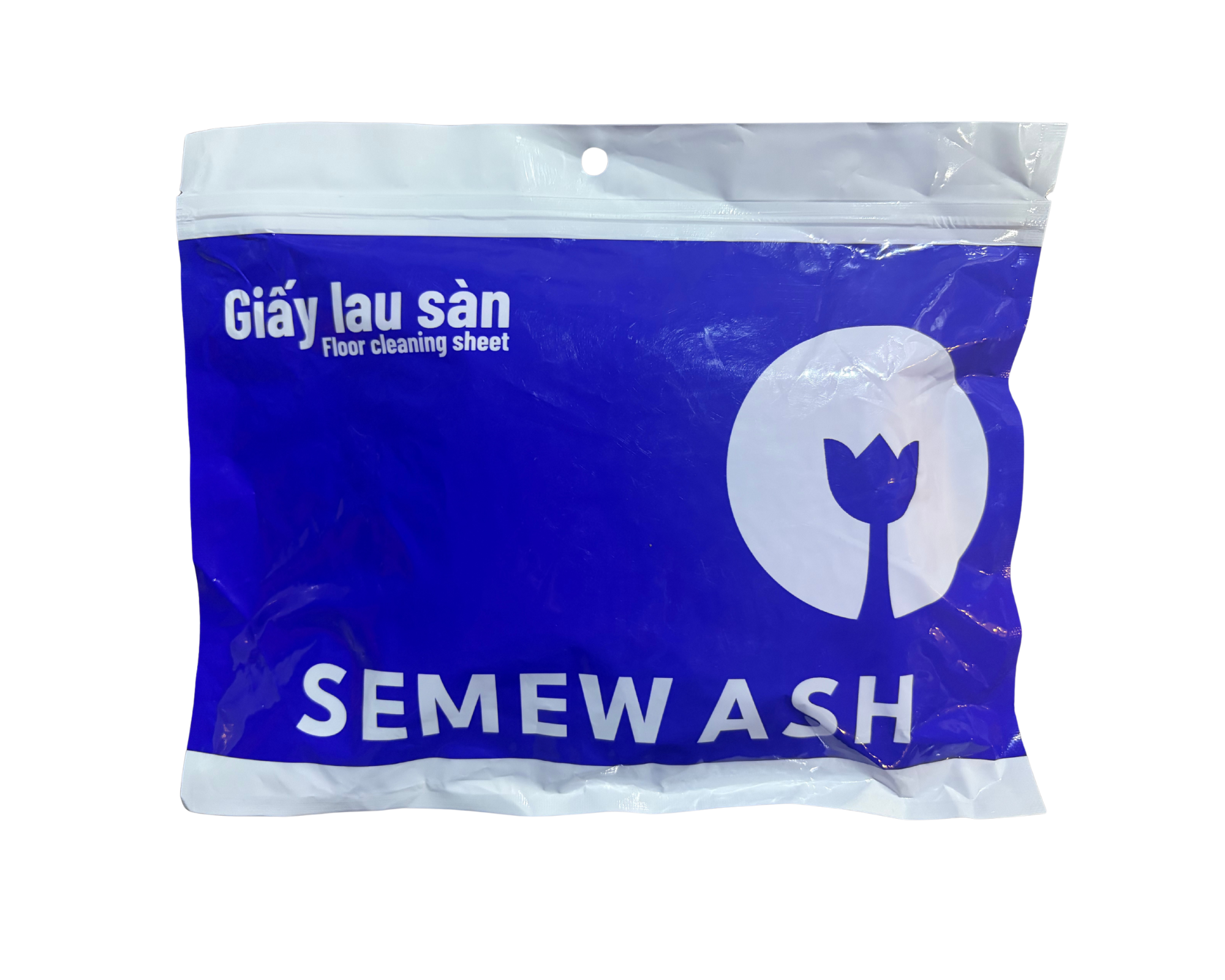 Semewash Dissolvable Floor Cleaning Paper with Lavender Scent, Multi-Purpose Antibacterial - 3