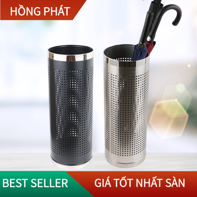 Giá để ô dù, thùng đựng ô dù, sọt đựng ô dù siêu nhẹ kiểu dáng sang trọng tiện dụng/Umbrella Rack/VHP-JZG-E7A B+S