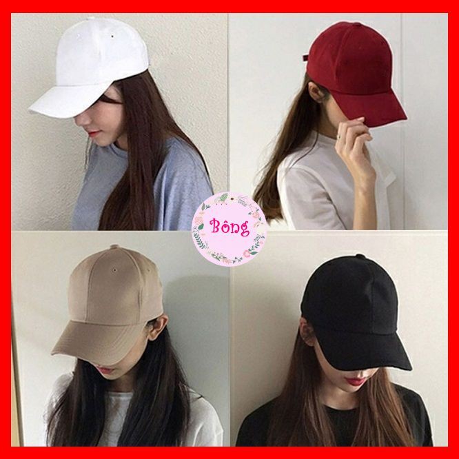 Mũ lưỡi trai Hàn Quốc nhiều màu