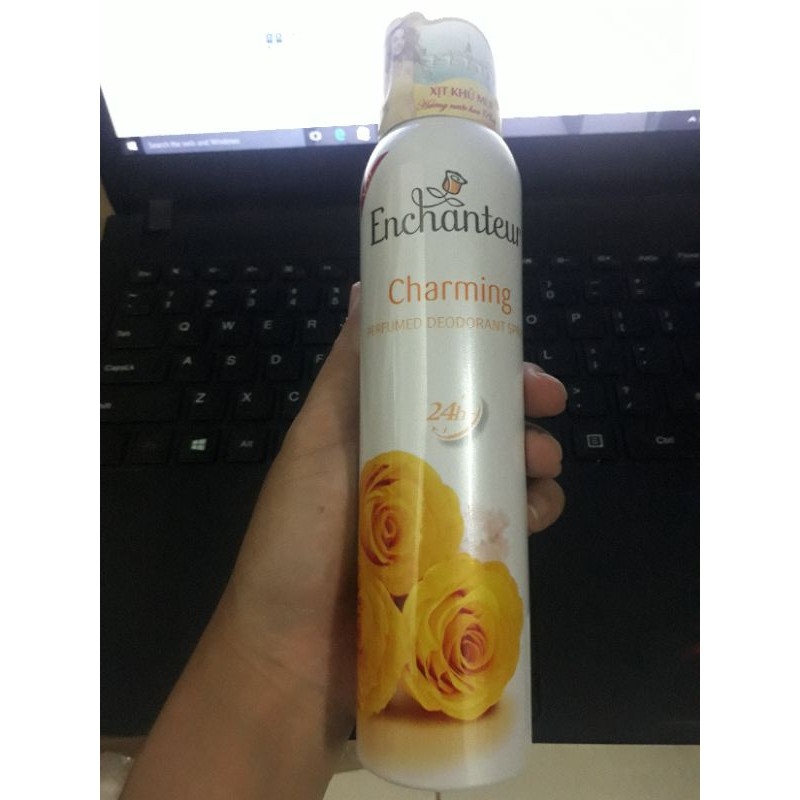 Xịt khử mùi enchanteur 150ml