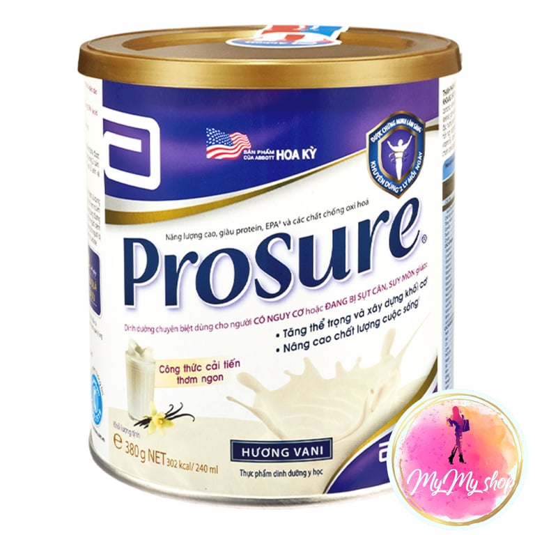Sữa bột dành cho người bị ung thư Prosure Abbott 380g