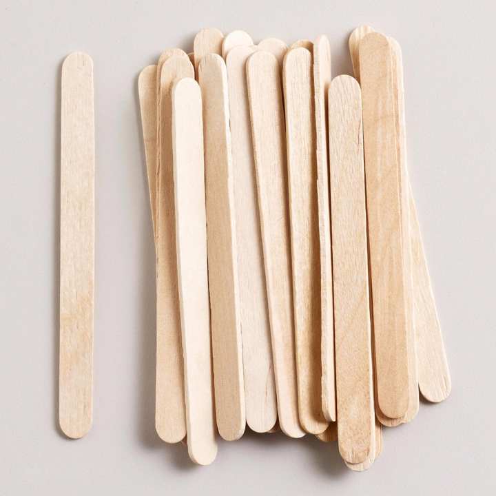 Que Kem Gỗ 1Kg - Túi 800 Que (13.5X1Cm) dùng làm các sản phẩm handmade như nhà cửa , mô hình, đồ chơi từ gỗ