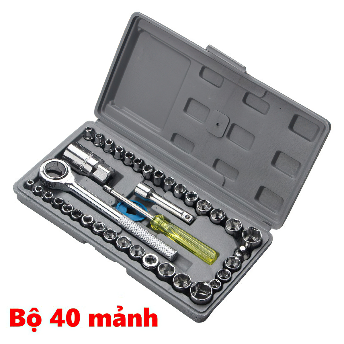Bộ dụng cụ sửa chữa đa năng 40 món cho xe máy, oto - dụng cụ sửa xe gia đình - mrphukien