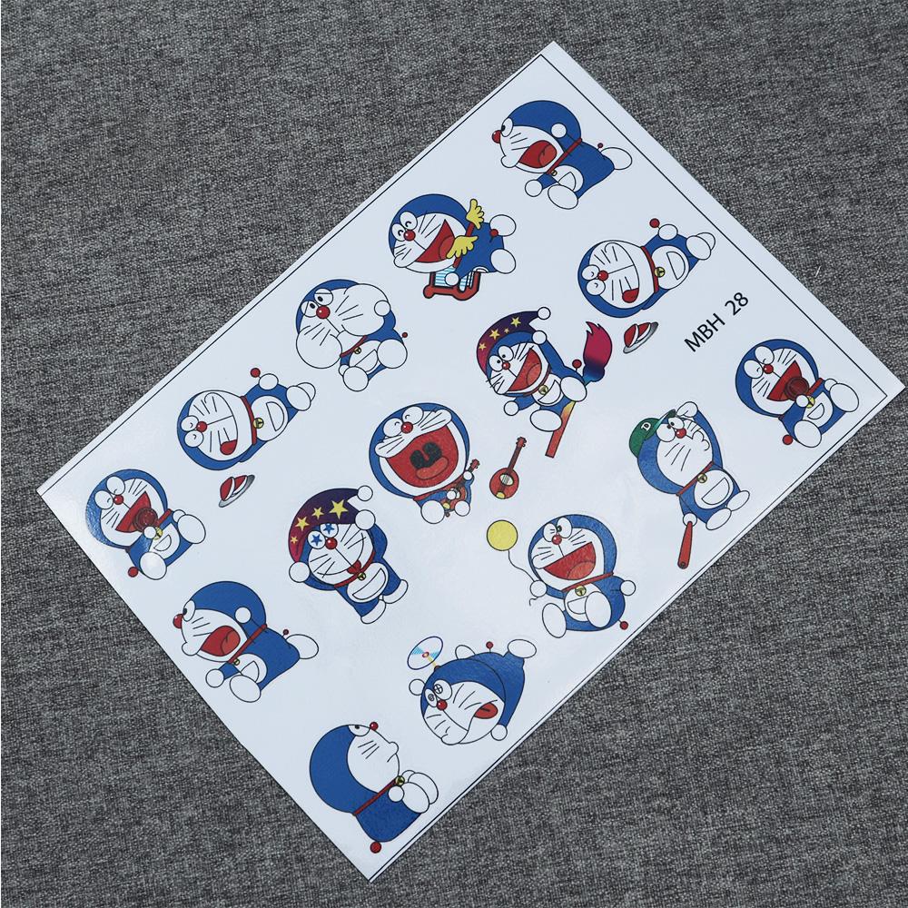 [HCM]Bộ tem logo tem giấy hình Doraemon mẫu mã đa dạng