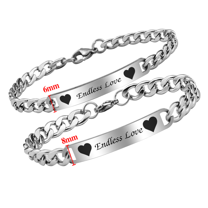 Lắc tay cặp đôi Endless Love cực hot CVT003