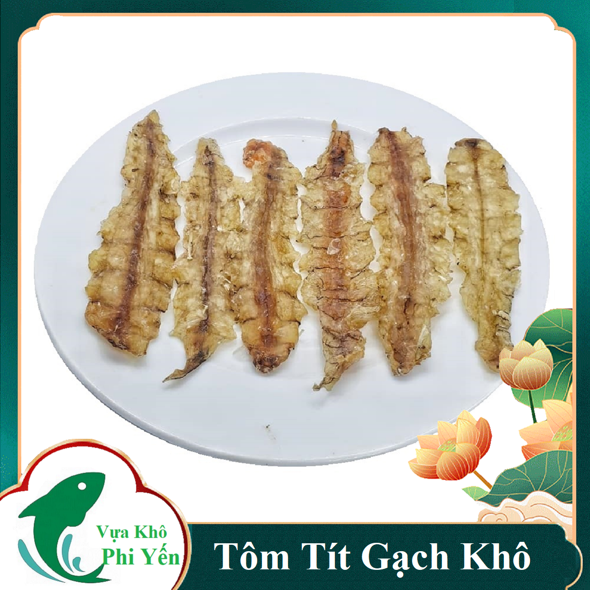 Bề bề khô, tôm tít khô cà mau, không tẩm gia vị trọng lượng 1kg, 500gr, 250gr