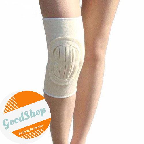 Bó gối thể thao có đệm - bó gối an toàn 0213 trắng - 1 đôi