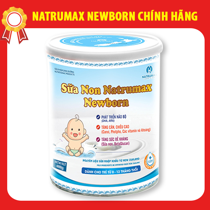 Sữa non Natrumax Newborn 400gr chính hãng Date lô mới