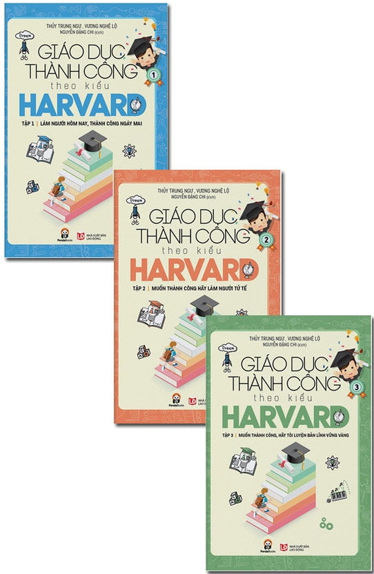 Fahasa - Combo Sách Hay Giáo Dục Thành Công Theo Kiểu Harvard