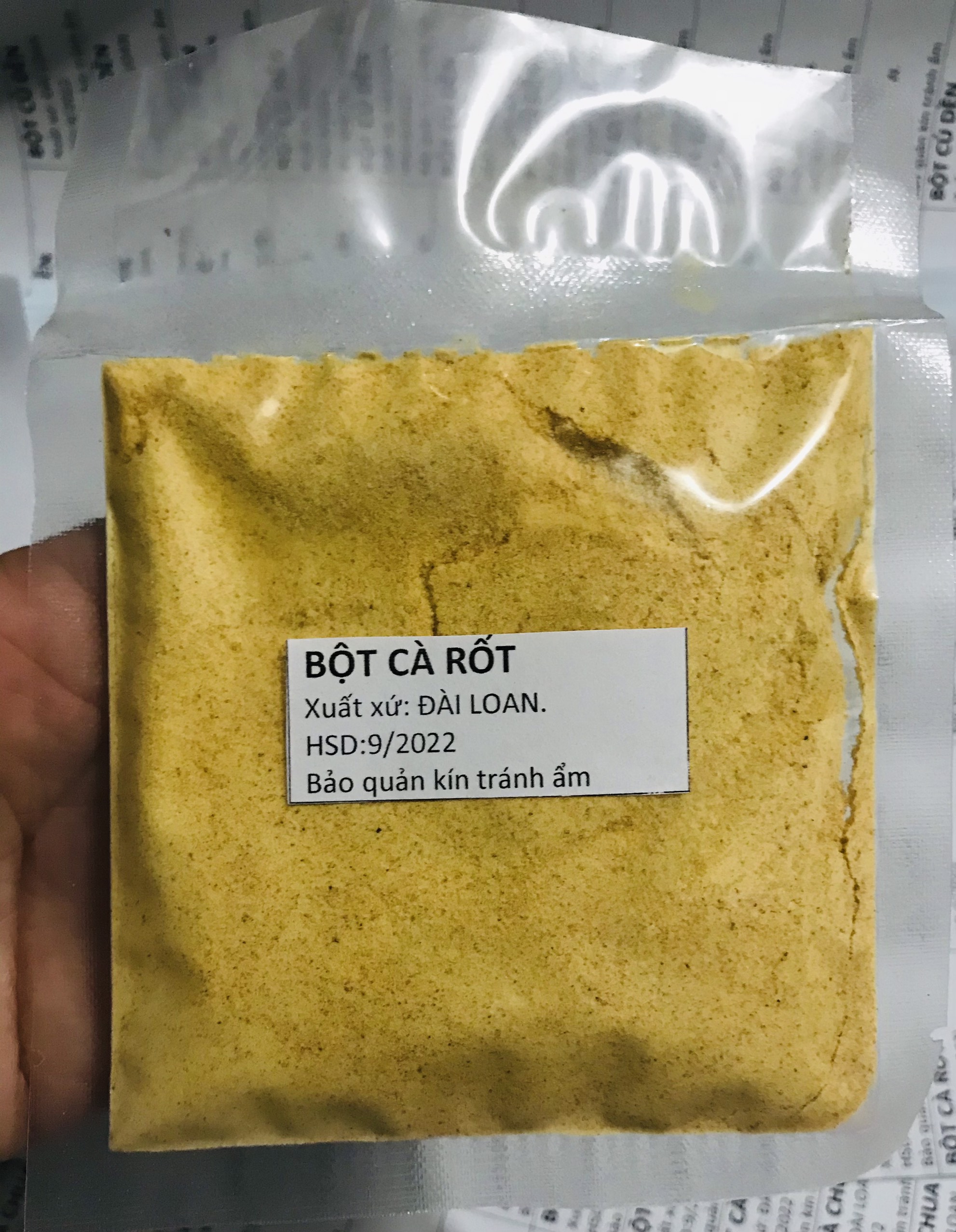 Bột cà rốt 100g