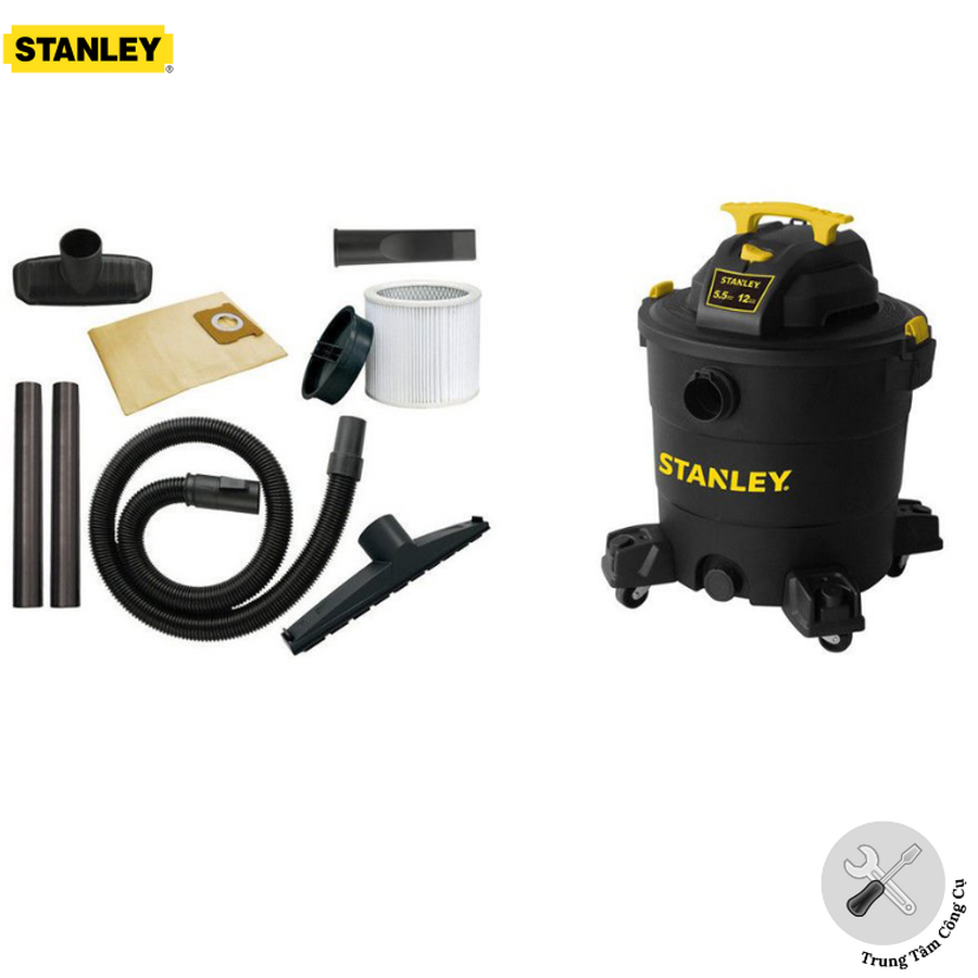 Ống nối mềm Stanley 19-1100 1-7/8 inch , 6feed phụ kiện máy hút bụi phù hợp dòng máy SL19117, SL19417-8A, SL19199P, SL19156, SL19403PE-8A, DXV15T, DXV23P, DXV25S, DVX30S, DXV34P và DXV38S