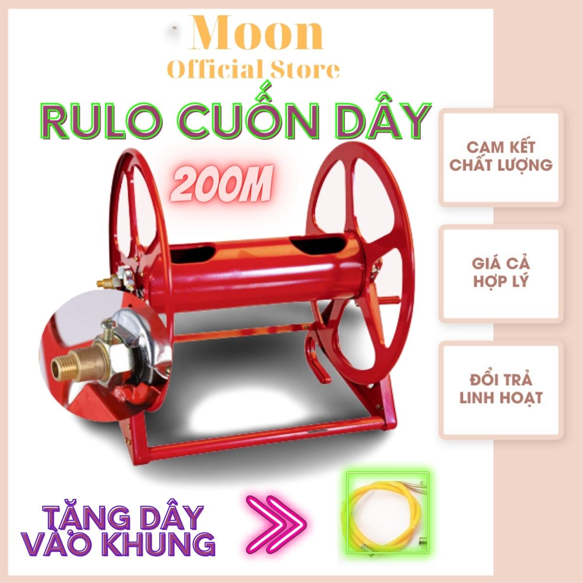 Khung rulo cuộn dây cao áp, dây điện, internet, cáp quang, dây thừng thừ 100 đến 1500m Tonydx Lionking bằng thép sơn tĩnh điện, thiết kế treo hoặc để cố định, bảo hành 6 tháng Moon store