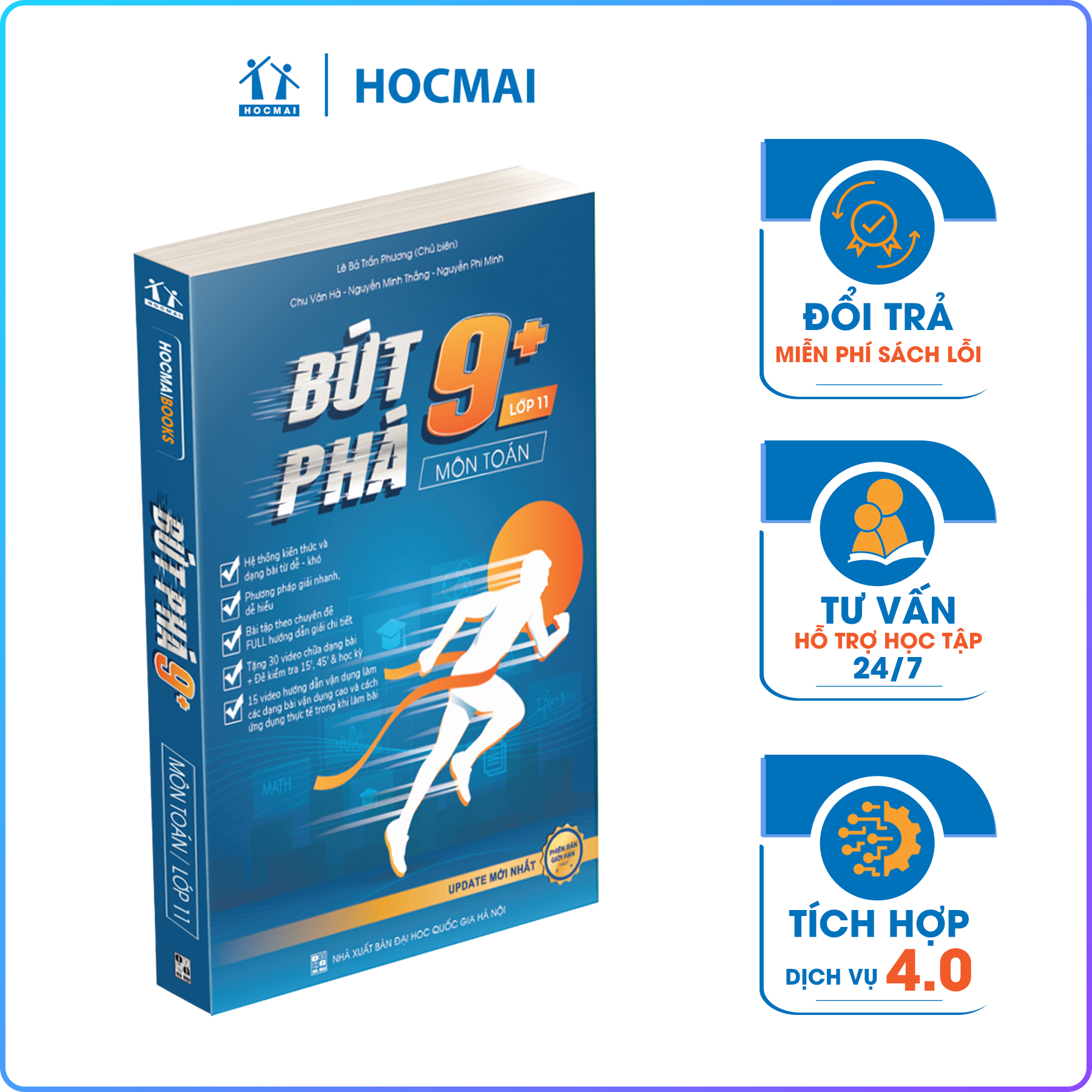 Sách bứt phá 9+ môn toán – lớp 11
