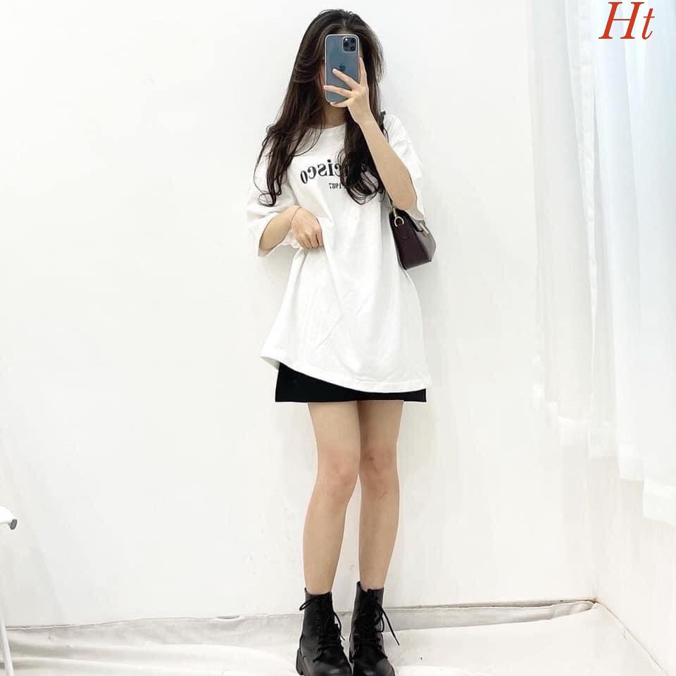 Áo phông in chữ Francisco chất 🆘 chất cotton Su ♥️ 4 màu cho khách yêu lựa chọn