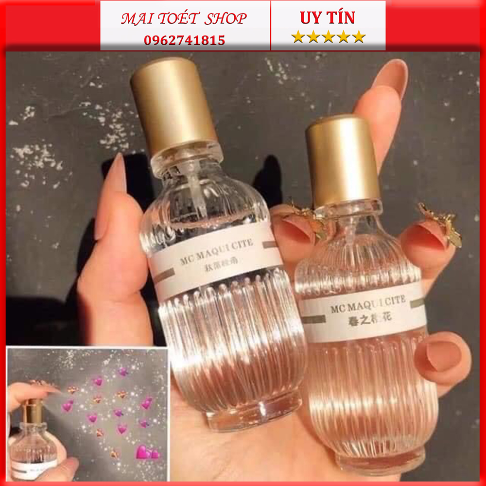 Nước hoa nữ mc maquicite ,xịt thơm toàn thân nội địa trung