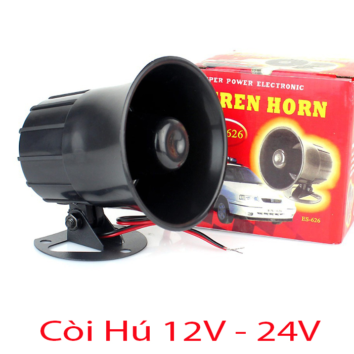 Còi Hú Shiren Horn 12-24 VDC