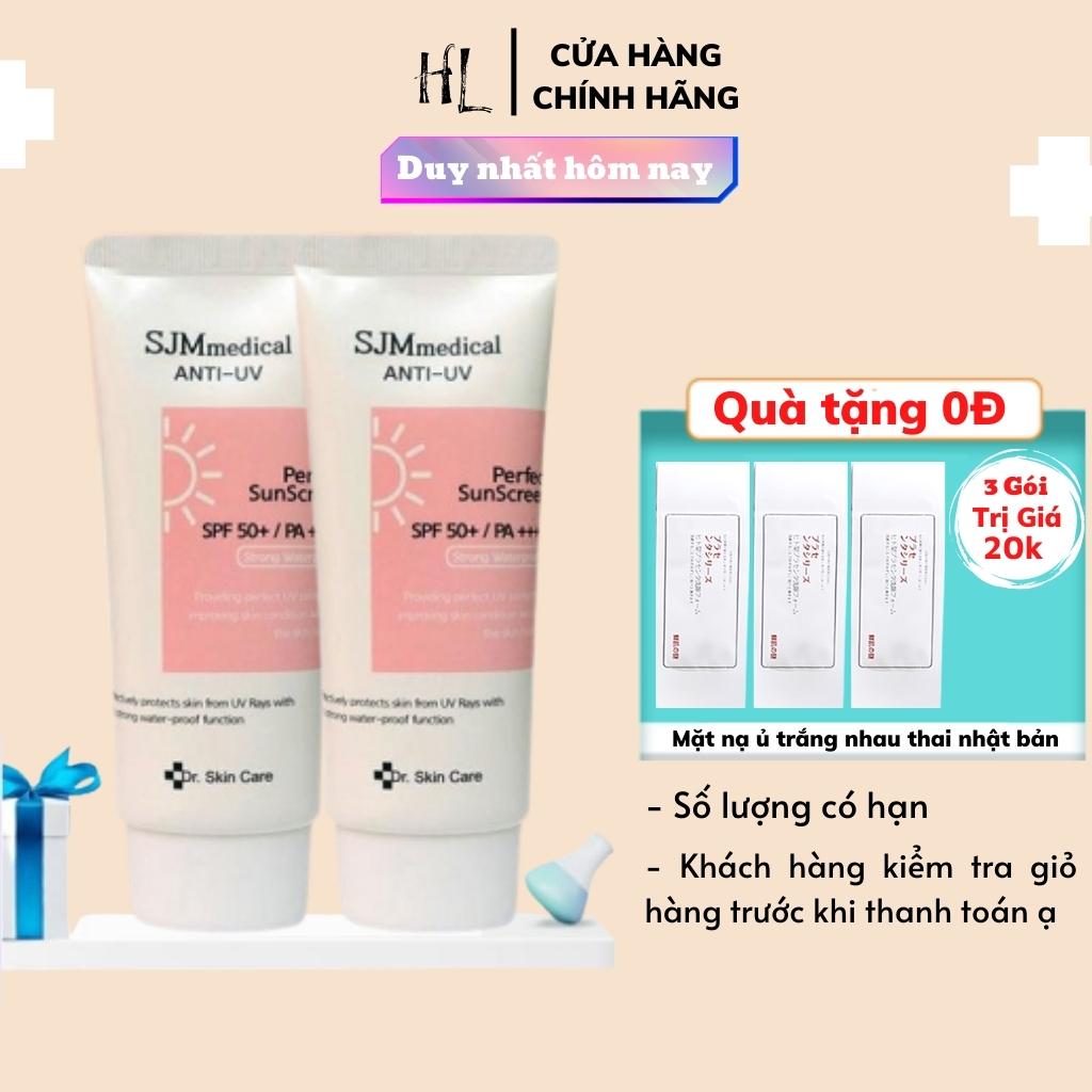 Kem chống nắng nâng tông da ❤𝑭𝒓𝒆𝒆𝒔𝒉𝒊𝒑❤ sjm medical anti uv spf50+ - sale chính hãng