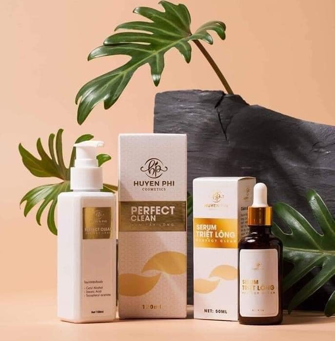 Bộ Kem tẩy lông Huyền Phi VÀ serum triệt lông huyền phi