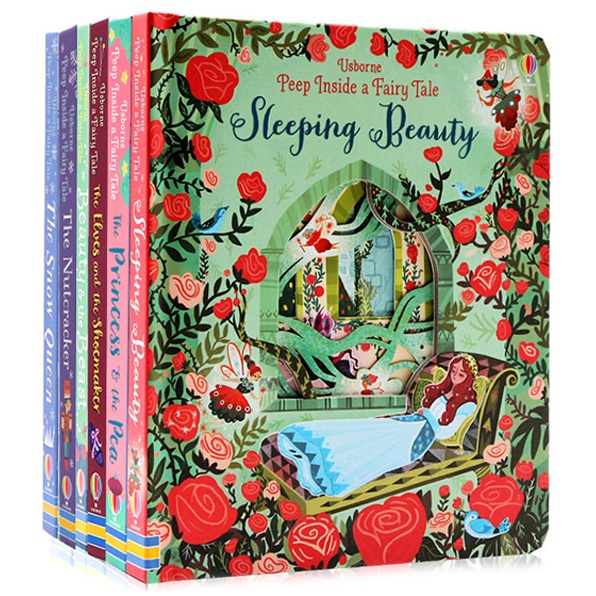 Series đồ chơi Peep-inside cổ tích của Usborne dành cho các bé