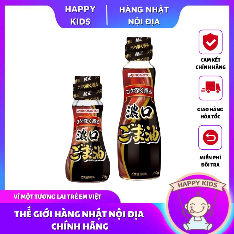 Dầu Mè Ajinomoto dành cho bé 6M+ 160G dành cho bé trên 6 tháng
