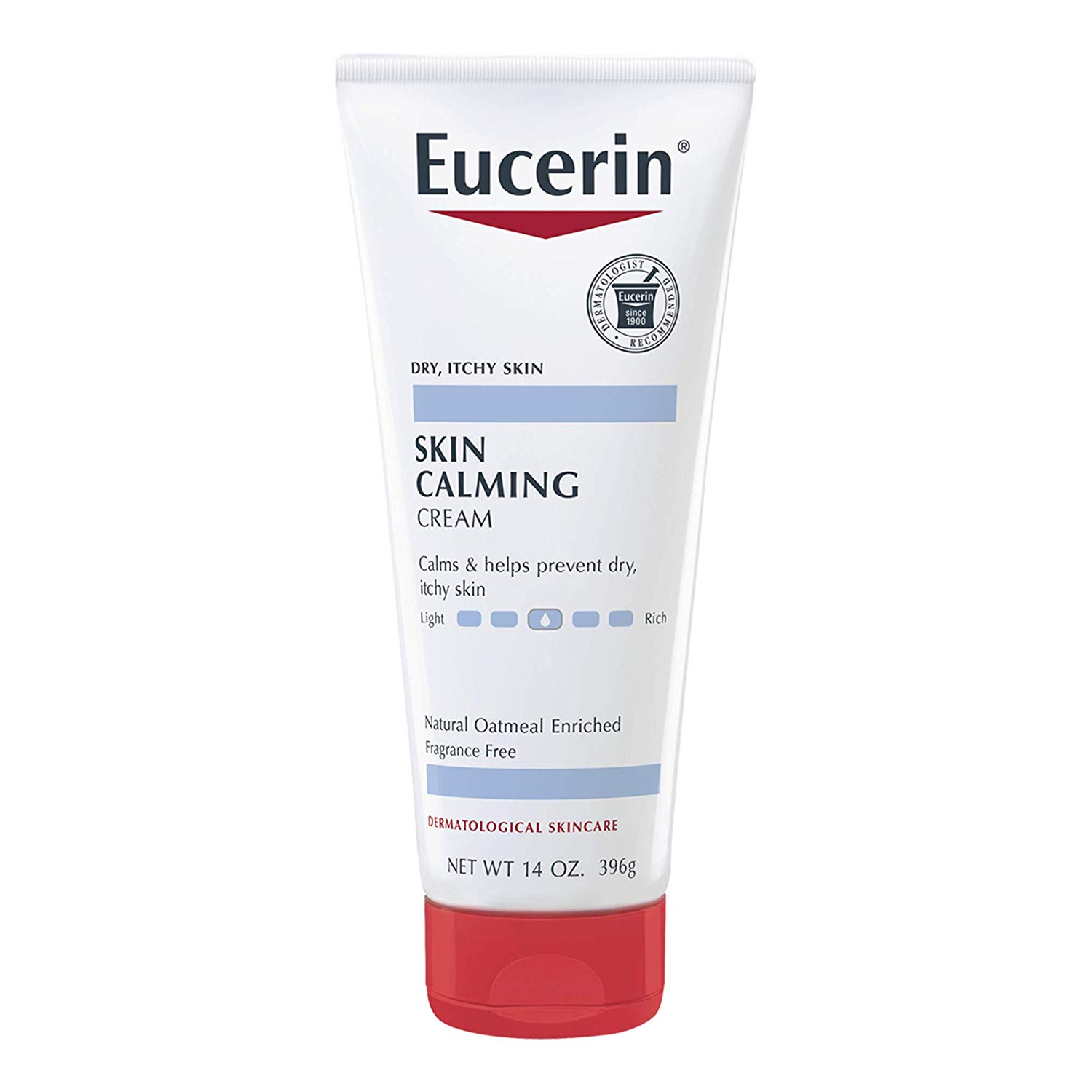 Kem Dưỡng Ẩm Cho Da Khô, Ngứa Eucerin Skin Calming Cream 396g USA