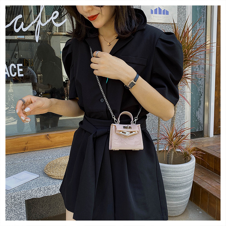 Túi xách tay Hm kelly silicon mini nhon thời trang mới MN37