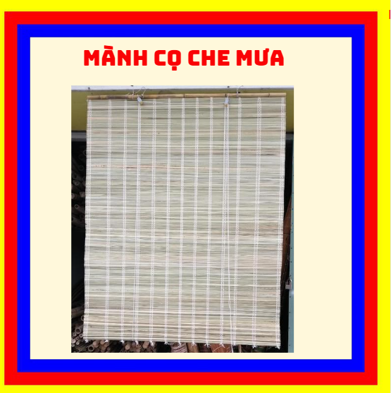 Rẻ Vô địch : Mành che nắng (rộng 1,5m ,1,2m ,1m x cao 2m), Màn treo cửa sổ màu tự nhiên, có dây kéo dây kéo đầy đủ