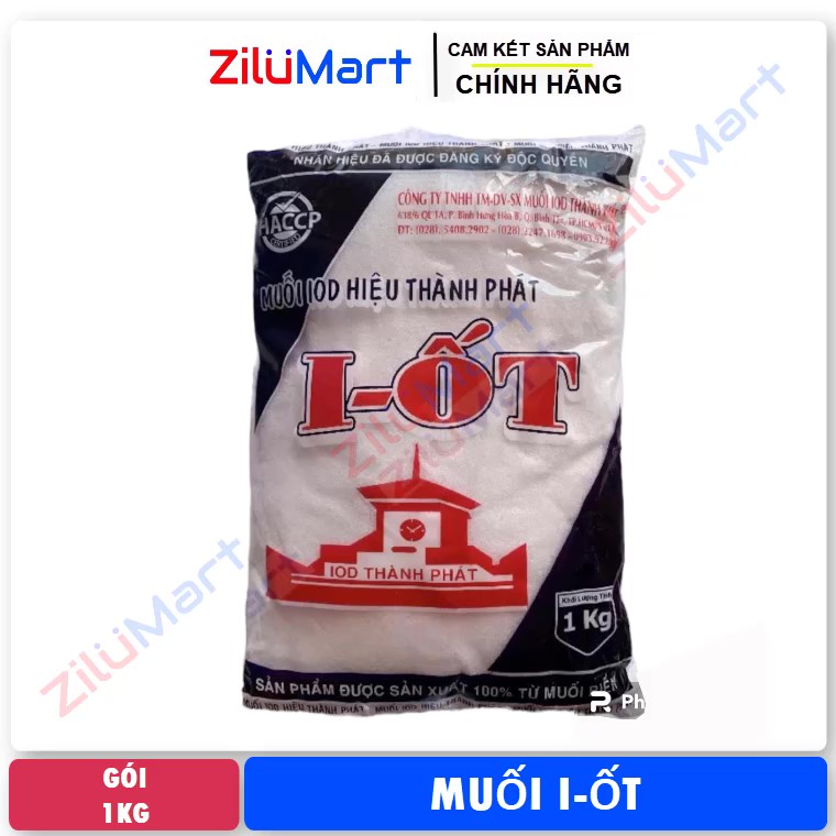 Muối I-ốt Thành Phát loại 1kg