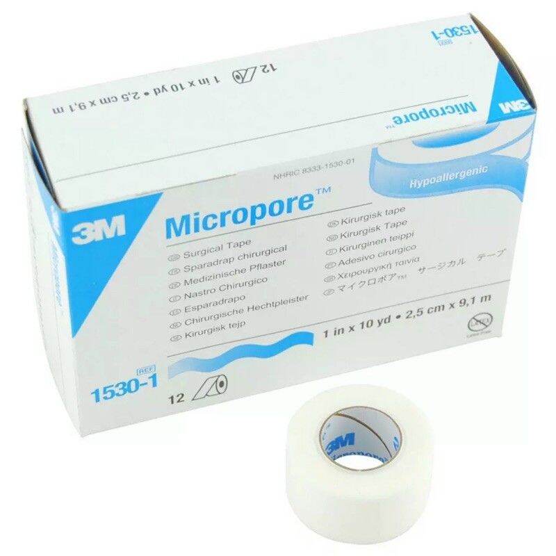 Băng keo giấy y tế 3M Micropore 1530-1