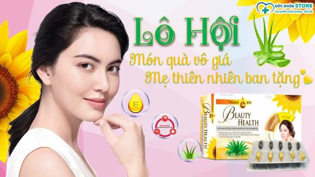 [E-02]HỘP 30 VIÊN BEAUTY HEALTH HẠN CHẾ QUÁ TRÌNH LÃO HÓALÀM ĐẸP DA