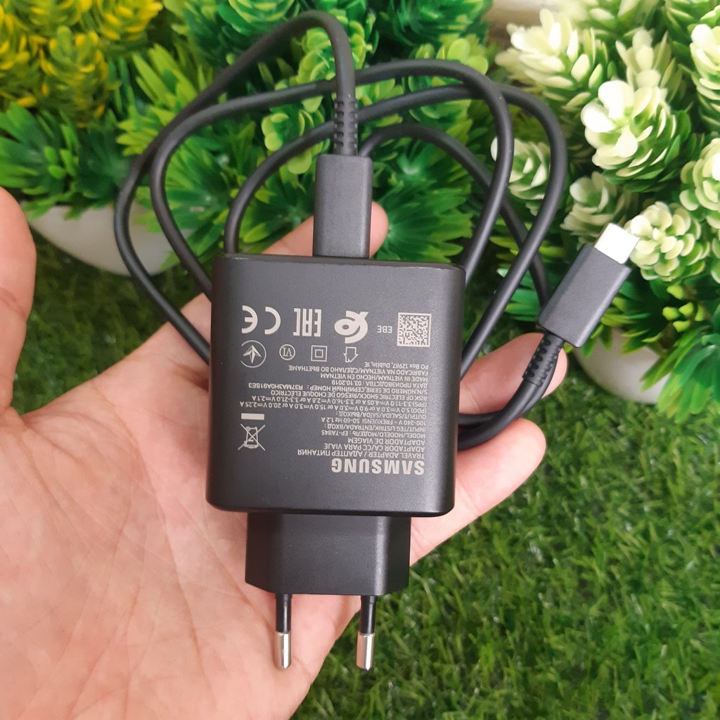 Củ sạc nhanh samsung 45w galaxy note 10 plus note 20 s20 ultra note 10 plus, cóc sạc samsung siêu nhanh