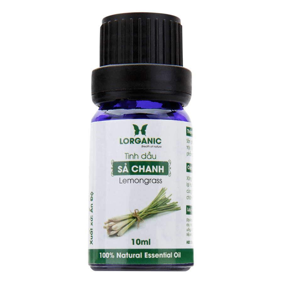[Giá siêu rẻ] Tinh Dầu Sả Chanh / Bưởi Chùm Lorganic, hương thơm thiền giúp giảm đau, chống trầm cảm, hương thơm giúp hưng phấn tinh thần, giải tỏa căng thẳng, lo âu, tác dụng vượt trội trong việc đuổi muỗi - Hakii