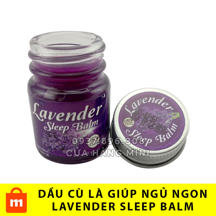 Dầu Cù Là Giúp Ngủ Ngon Lavender Sleep Balm Thái Lan