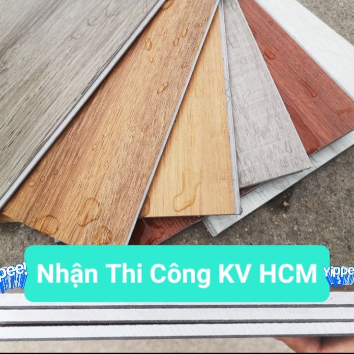 Tấm Sàn Giả Vân Gỗ Keo Sẵn Tự Dán kích thhước 91x15cm
