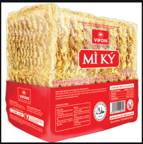 Mì ký Vifon 950g không gói gia vị