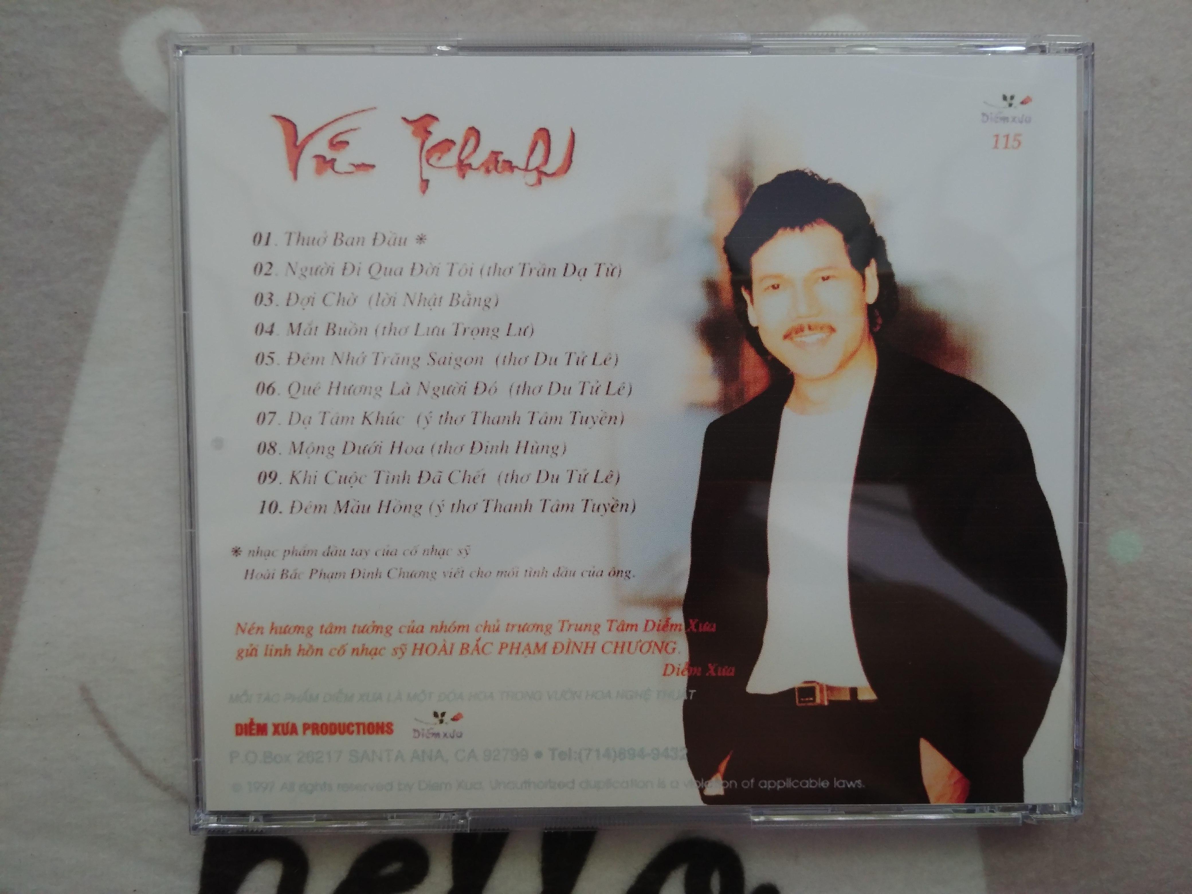 Cd vũ khanh - thuở ban đầu - diễm xưa 115