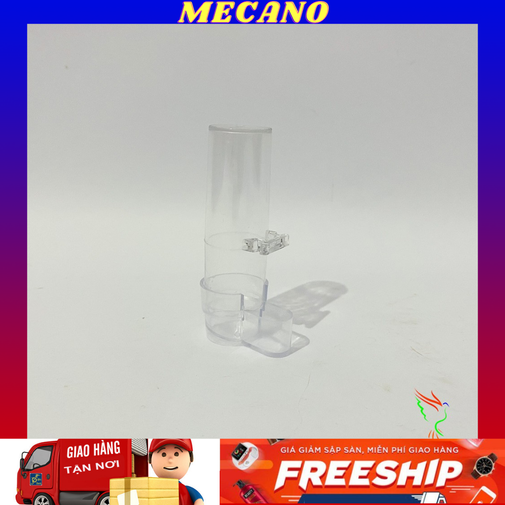 Cóng uống nước cho chim khuyên chất liệu nhựa mica giá rẻ 50ml