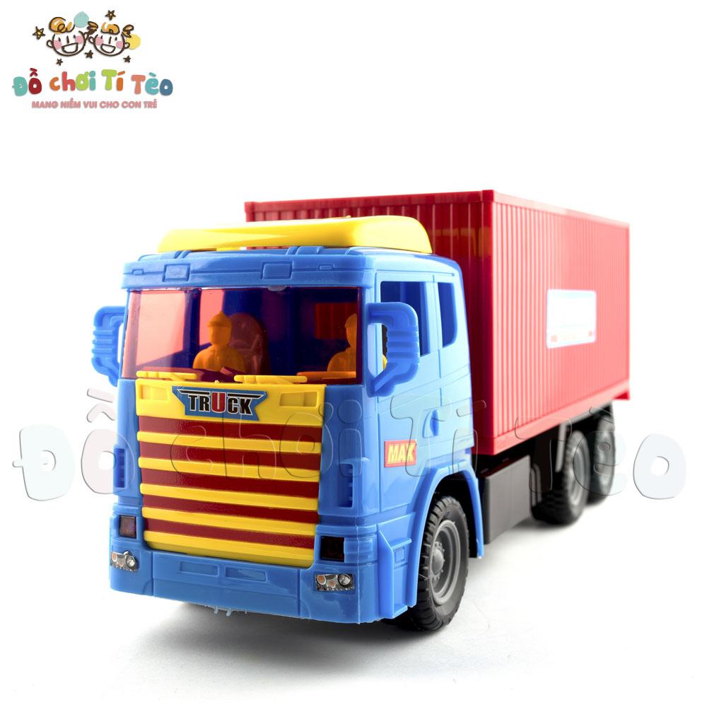 [HCM]Túi xe container xe công trình Đồ chơi trẻ em (Nhiều màu) - Đồ chơi Tí Tèo