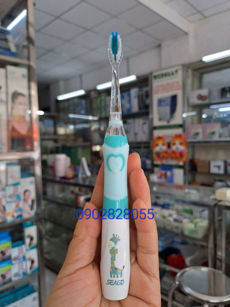 Bàn chải-bàn chải đánh răng điện trẻ em – sg-977