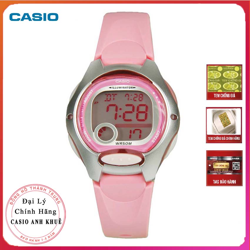 Casio lw-200-4bvdf women's watch plastic strap 10 year battery